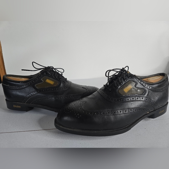 Men's Leather Spike Classics Golf Shoes - Picture 6 of 14
